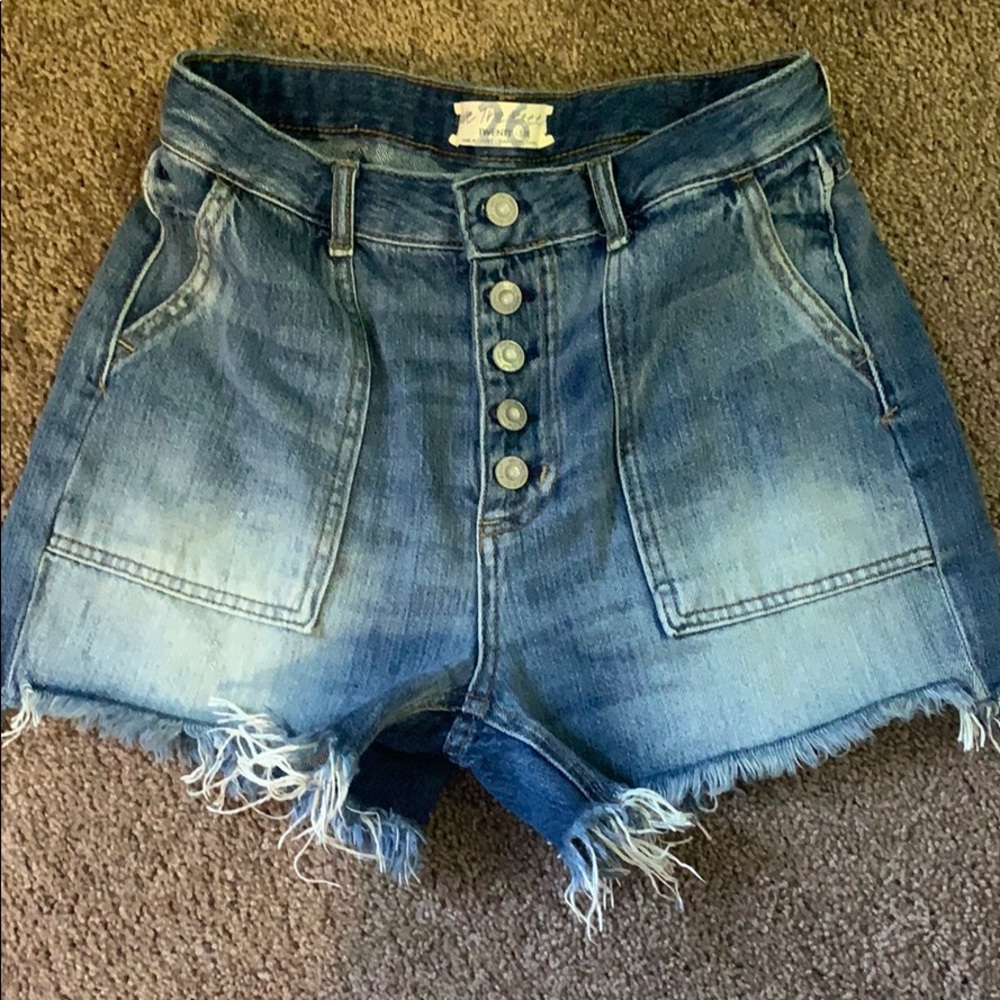 Free people Denim shorts